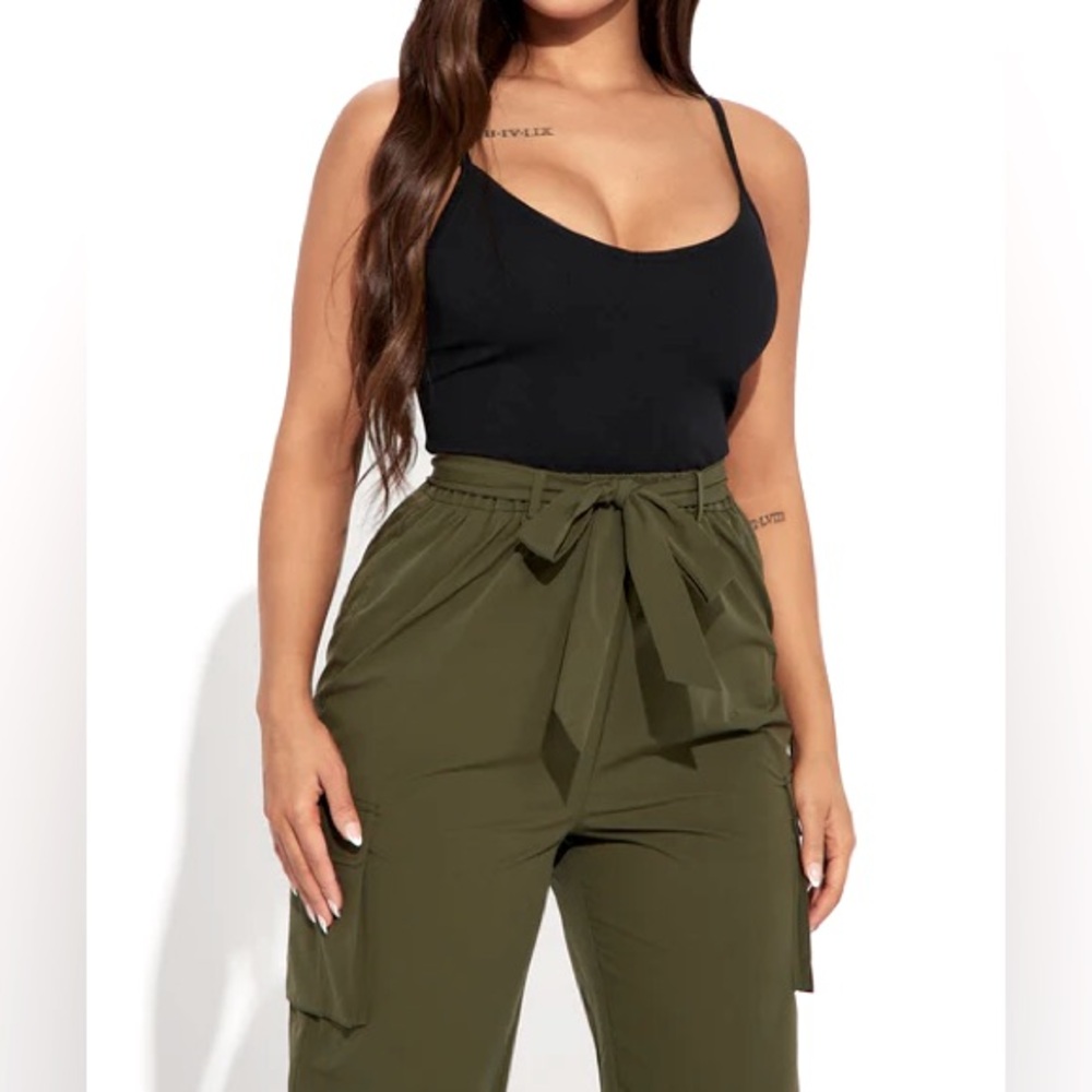 Half Of Me Olive/Black Jumpsuit NEW 🏷️ - Picture 3 of 3